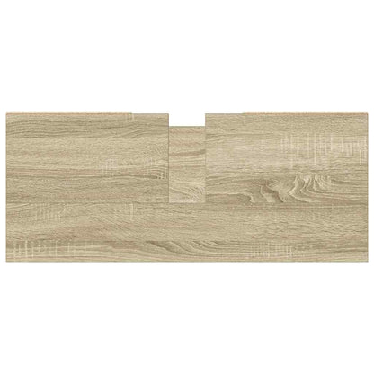Sonoma Oak Bathroom Cabinet 80x33x60 cm - Engineered Wood