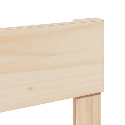 Solid Pine Bed Frame 90x200 cm - Durable Wooden Design