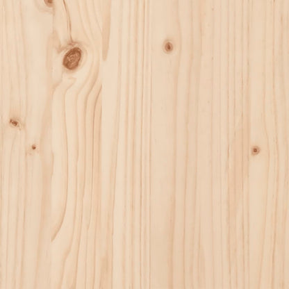 Headboard with Shelves 180 cm Solid Wood Pine