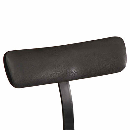 Black Mango Wood Bar Stools Set of 2 - 49x43x103 cm