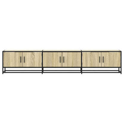 TV Cabinet Sonoma Oak 210x35x41 cm Engineered Wood