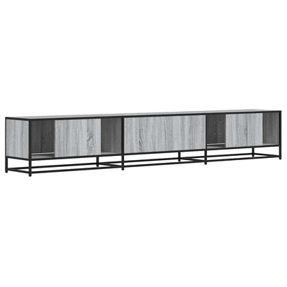 TV Cabinet Grey Sonoma 240x35x41 cm Engineered Wood