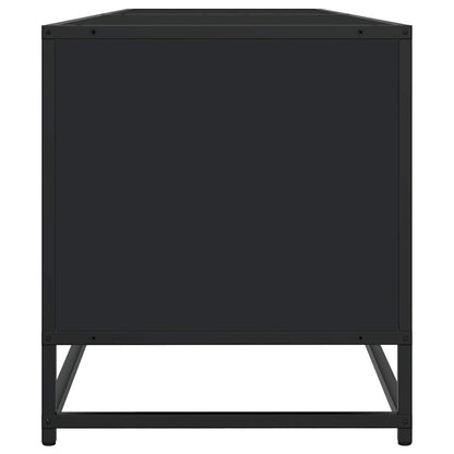 TV Cabinet Black 180.5x40x46 cm Engineered Wood
