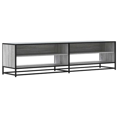 TV Cabinet Grey Sonoma 180.5x40x46 cm Engineered Wood
