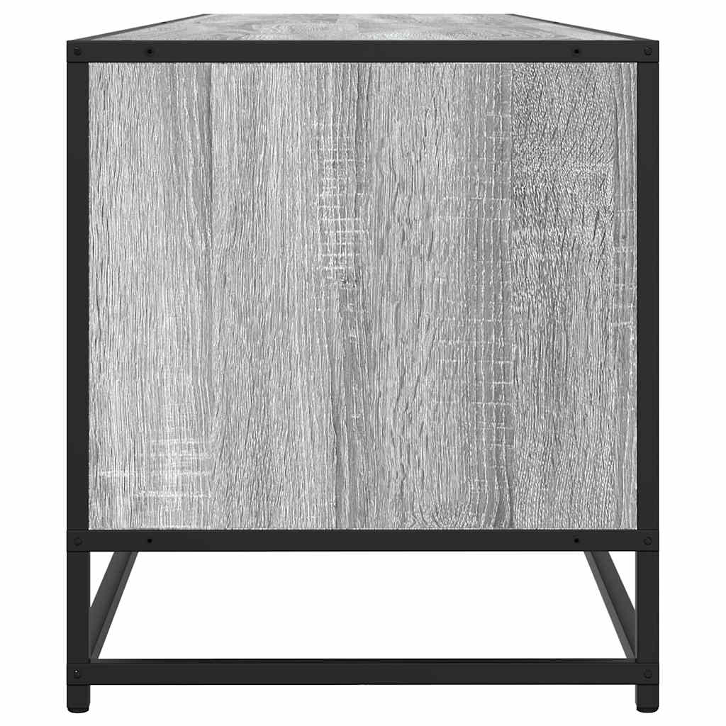 TV Cabinet Grey Sonoma 180.5x40x46 cm Engineered Wood