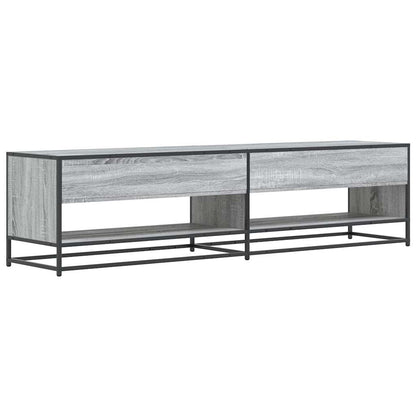 TV Cabinet Grey Sonoma 180.5x40x46 cm Engineered Wood