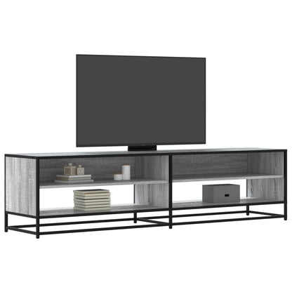 TV Cabinet Grey Sonoma 180.5x40x46 cm Engineered Wood