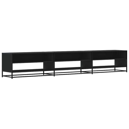 TV Cabinet Black 270x40x46 cm Engineered Wood