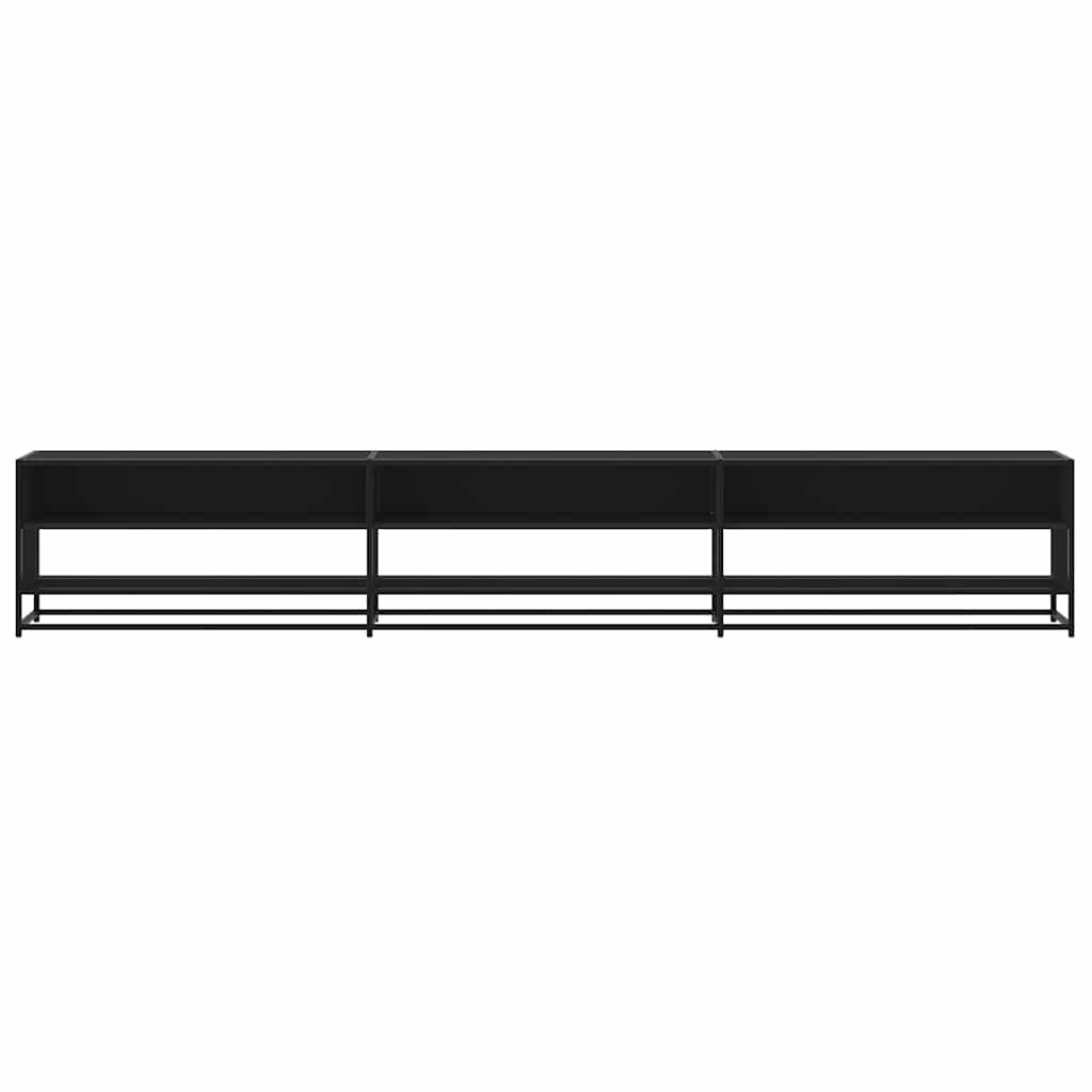 TV Cabinet Black 270x40x46 cm Engineered Wood