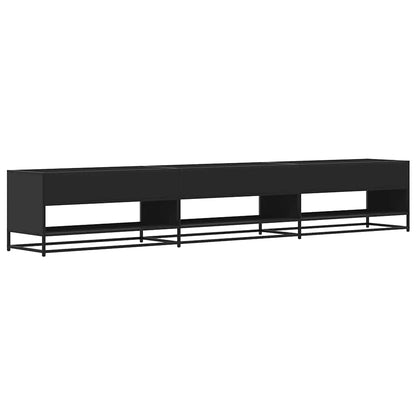 TV Cabinet Black 270x40x46 cm Engineered Wood