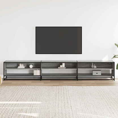 TV Cabinet Grey Sonoma 270x40x46 cm Engineered Wood