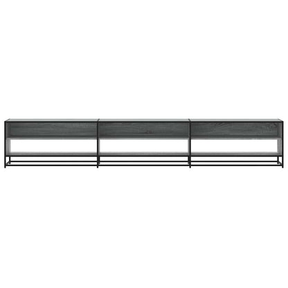 TV Cabinet Grey Sonoma 270x40x46 cm Engineered Wood