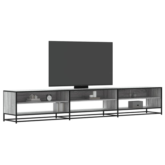 TV Cabinet Grey Sonoma 270x40x46 cm Engineered Wood