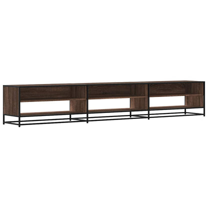 TV Cabinet Brown Oak 270x40x46 cm Engineered Wood