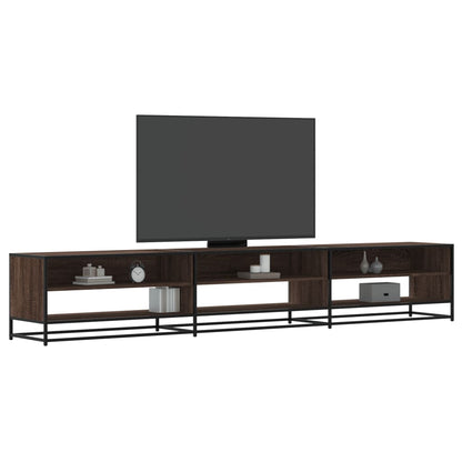 TV Cabinet Brown Oak 270x40x46 cm Engineered Wood