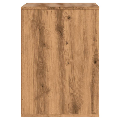 Artisan Oak Corner Chest of Drawers - 60x41x58 cm Engineered Wood