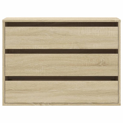 Sonoma Oak Corner Chest of Drawers 80x41x58 cm - Engineered Wood