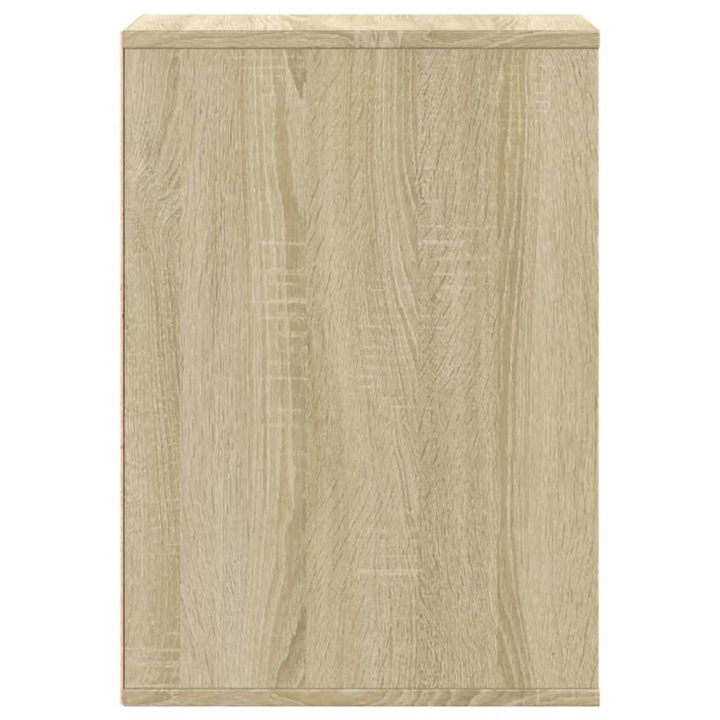 Sonoma Oak Corner Chest of Drawers 80x41x58 cm - Engineered Wood