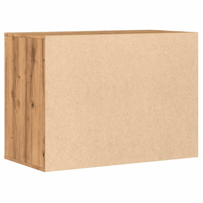 Artisan Oak Corner Chest of Drawers 80x41x58 cm - Engineered Wood