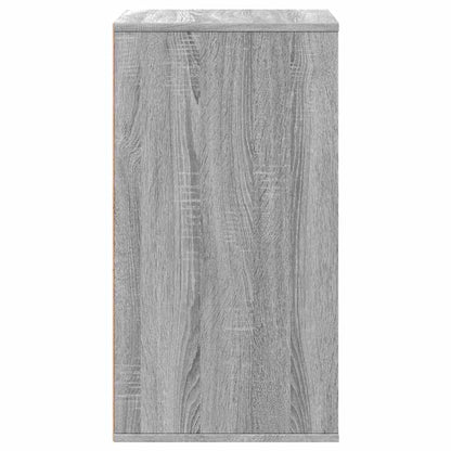 Grey Sonoma Corner Chest of Drawers, Engineered Wood, 60x41x76 cm