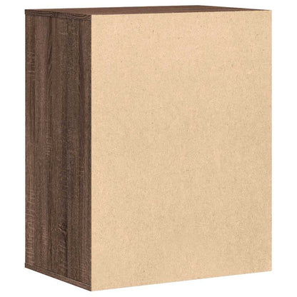 Brown Oak Corner Chest of Drawers - 60x41x76 cm Engineered Wood