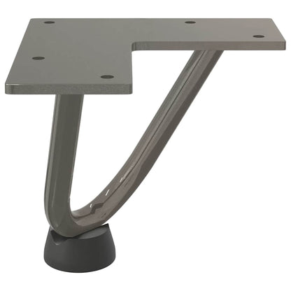 Natural Steel Hairpin Legs for Coffee Table 4pcs - 10cm Solid Steel