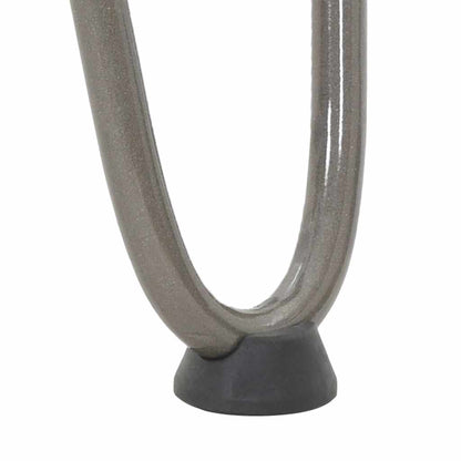 Natural Steel Hairpin Legs 4 pcs - 20cm Solid Steel for Coffee Table