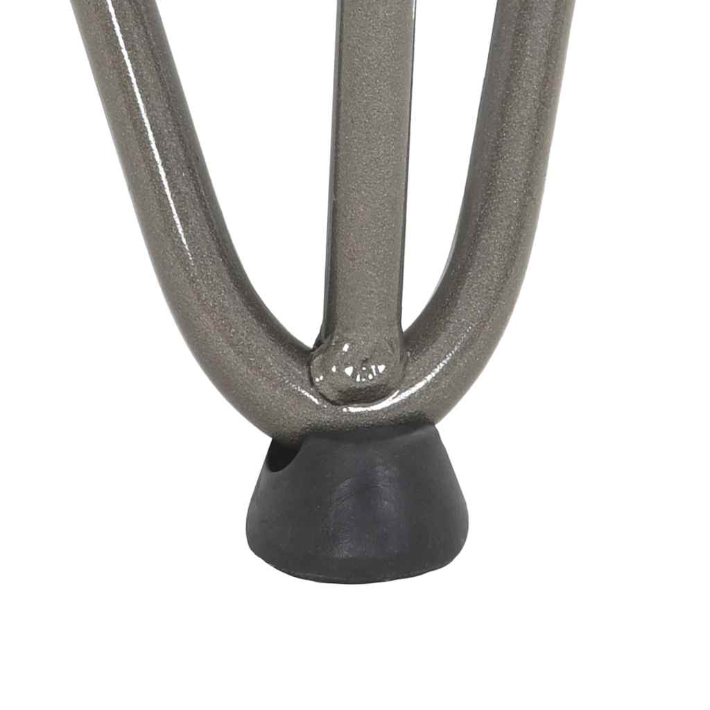 10cm Natural Steel Hairpin Legs, 4pcs for Coffee Table