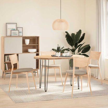 Natural Steel Console Table Hairpin Legs - Set of 4, 72 cm Solid Steel