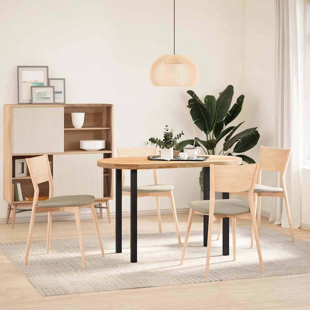 Black Steel Console Table Legs 4pcs, Adjustable 72-74cm