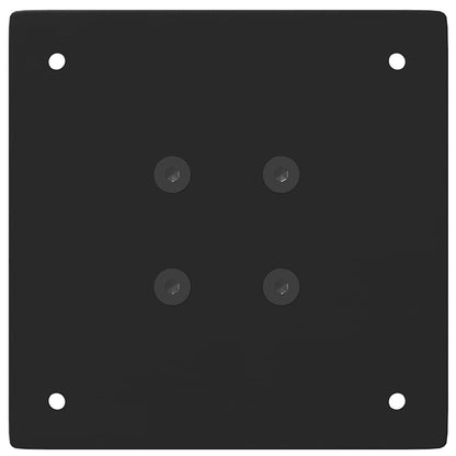 Black Steel Console Table Legs 4pcs, Adjustable 72-74cm