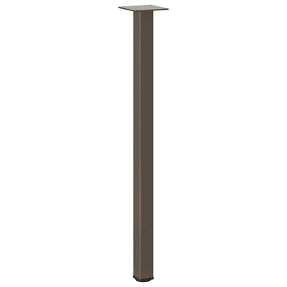 Natural Steel Console Table Legs 4pcs, 72-74cm Durable Support