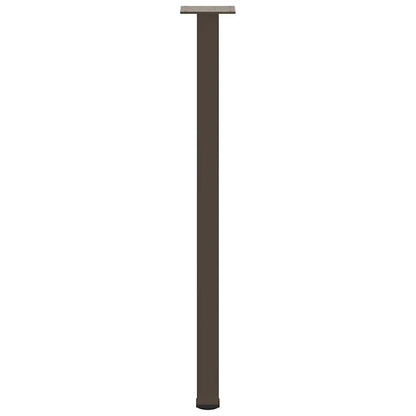 Natural Steel Console Table Legs 4pcs, 72-74cm Durable Support