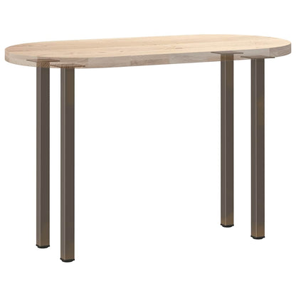 Natural Steel Console Table Legs 4pcs, 72-74cm Durable Support