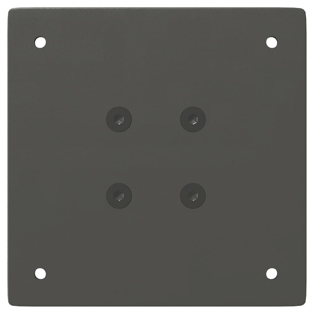 Anthracite Steel Coffee Table Legs 4 pcs | 30-32 cm Adjustable