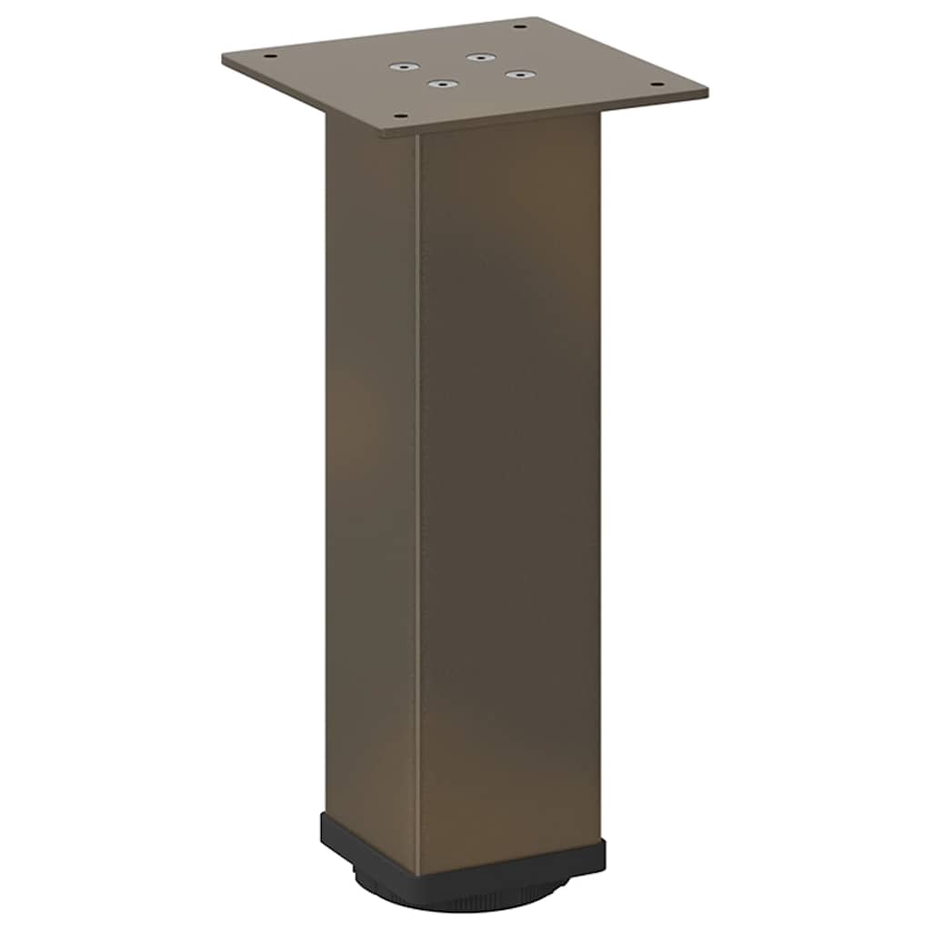 Natural Steel Coffee Table Legs, 4 Pcs, 30-32 cm Durable Design