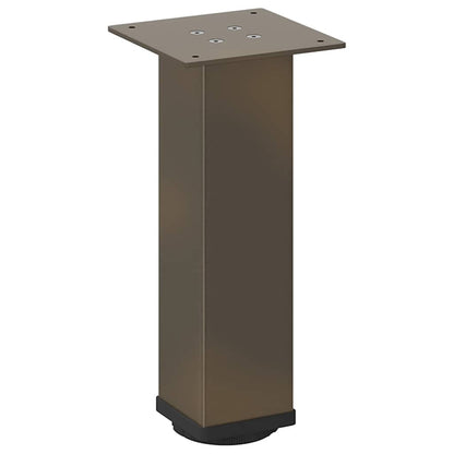 Natural Steel Coffee Table Legs, 4 Pcs, 30-32 cm Durable Design