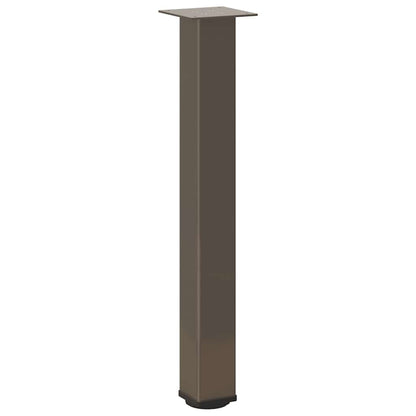 Natural Steel Console Table Legs Set, 4 pcs, 72-74 cm