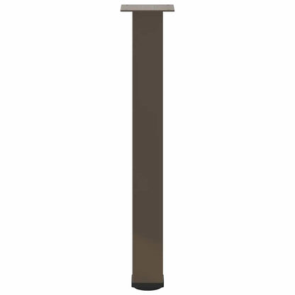 Natural Steel Console Table Legs Set, 4 pcs, 72-74 cm