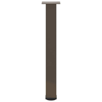 Natural Steel Console Table Legs Set, 4 pcs, 72-74 cm