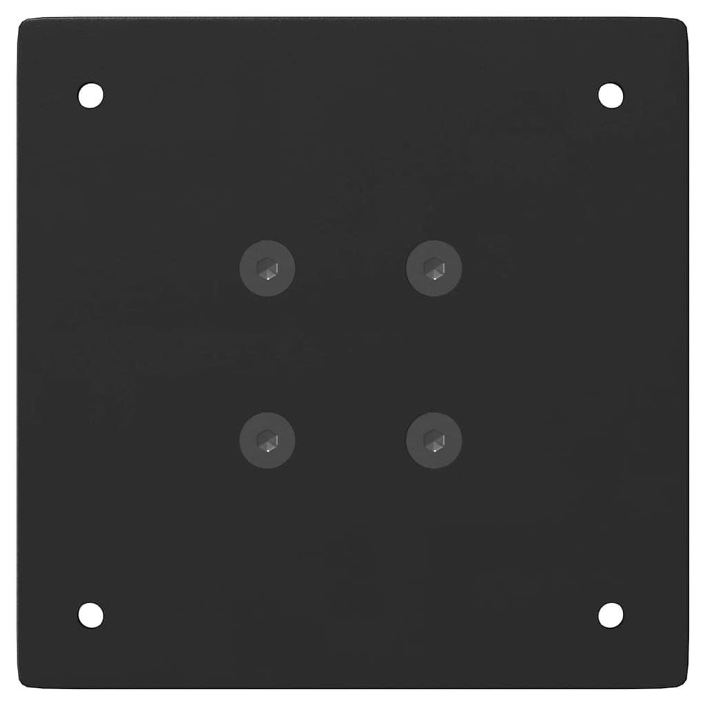 Black Steel Coffee Table Legs - Set of 4, 30 cm Durable Design