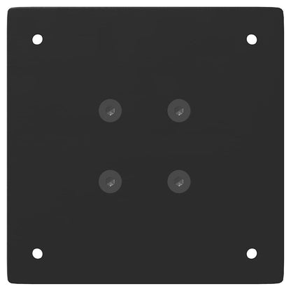 Black Steel Coffee Table Legs, Set of 4, 42 cm Durable Design