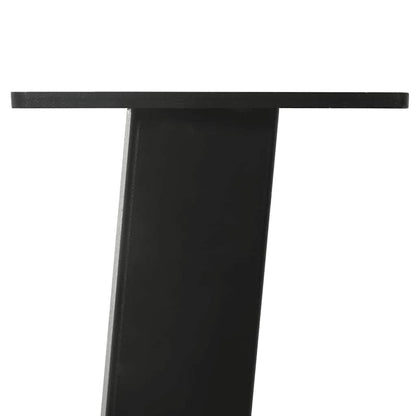Black Steel Coffee Table Legs, Set of 4, 42 cm Durable Design