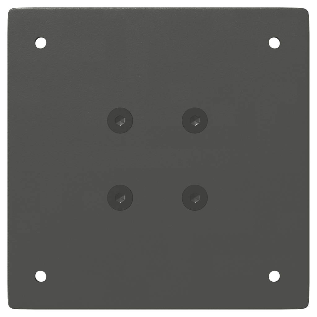 Anthracite Steel Coffee Table Legs, Set of 4, 42 cm Height