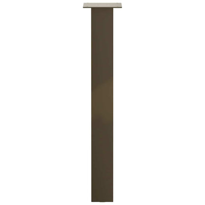Natural Steel Console Table Legs 72 cm - Set of 4
