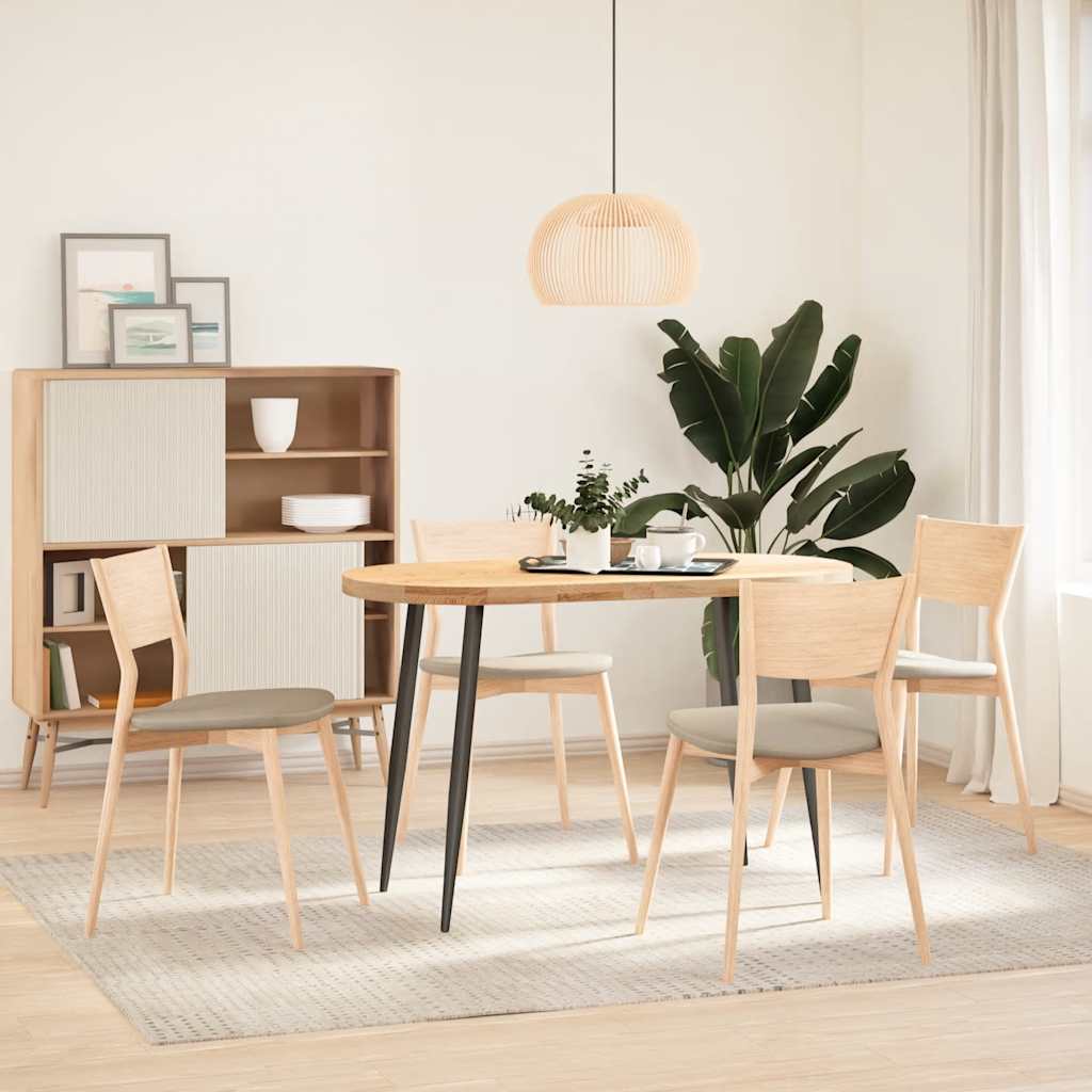 Anthracite Steel Conical Console Table Legs 4Pcs 72-73cm