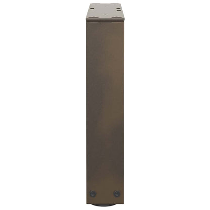 Natural Steel V-Shape Coffee Table Legs 2pcs, Adjustable 30cm