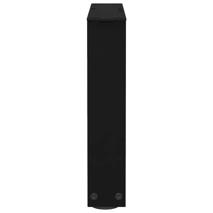 Black Steel V-Shape Coffee Table Legs Set of 2 - Adjustable Height