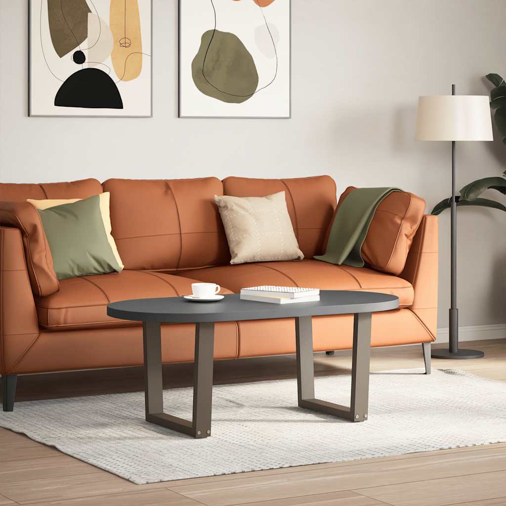 Natural Steel V-Shape Coffee Table Legs, Adjustable 60x(42-43.3) cm
