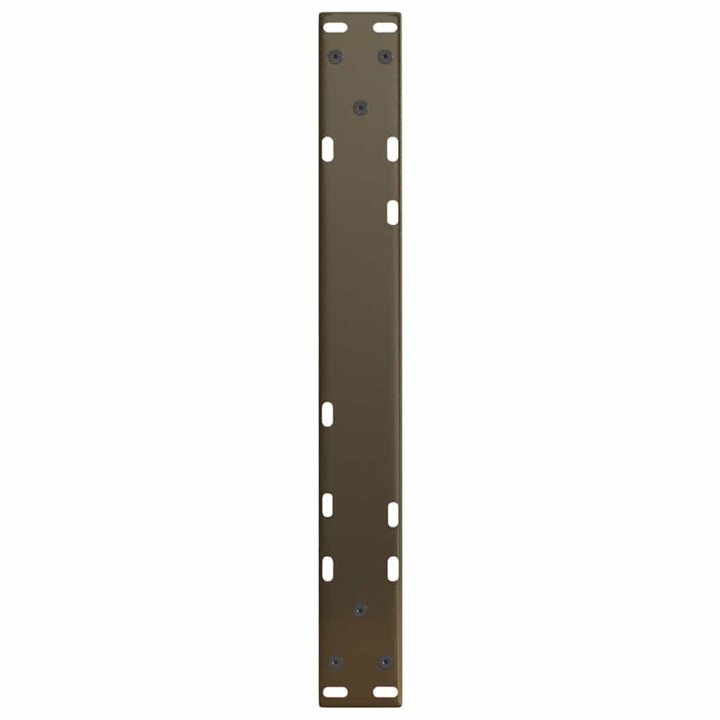 Natural Steel V-Shape Coffee Table Legs, Adjustable 60x(42-43.3) cm